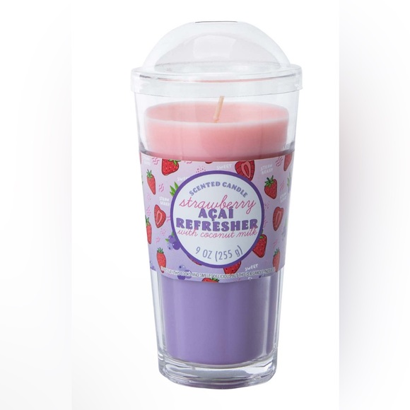 Other - Strawberry Acai Refresher Scented Candle